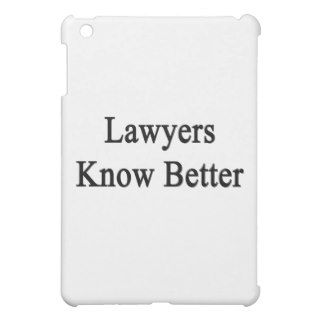 Lawyers Know Better iPad Mini Covers