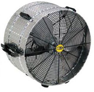 DIAMOND BRITE 20 Inch Portable Air Circulator Fan   Built In Household Ventilation Fans  
