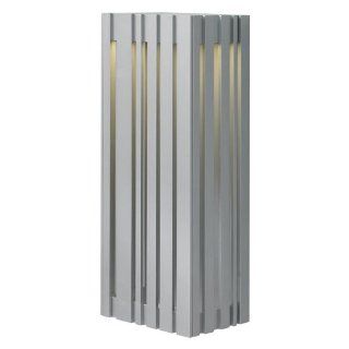 LBL Lighting LW641SILEDW Outdoor Wall Lights with Shades, Nickel   Wall Porch Lights  