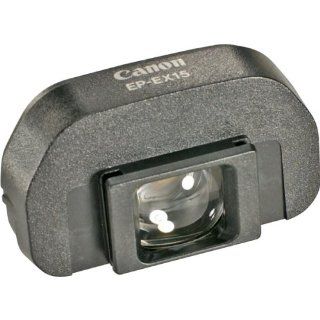 Canon EP EX15 Eyepiece Extender for EOS Cameras  Camera Power Adapters  Camera & Photo