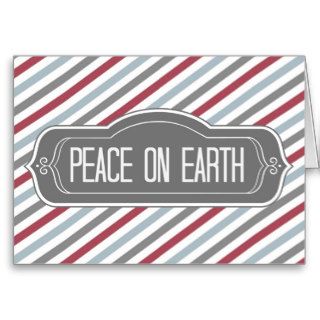 Peace On Earth Greeting Cards