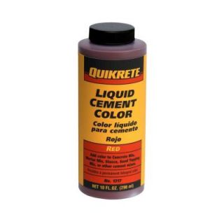 Quikrete 10 fl. oz. Red Liquid Cement Color 131703