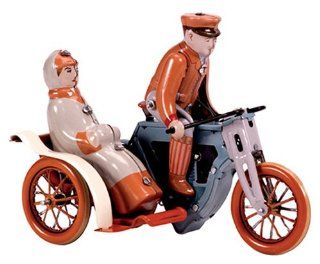 Schylling Motorcycle with Sidecar Toys & Games