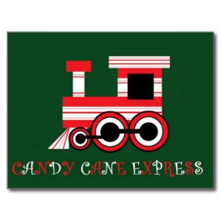 CANDY CANE EXPRESS POST CARDS