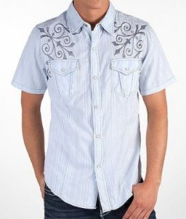 Pop Icon Textured Tonal Shirt at  Mens Clothing store