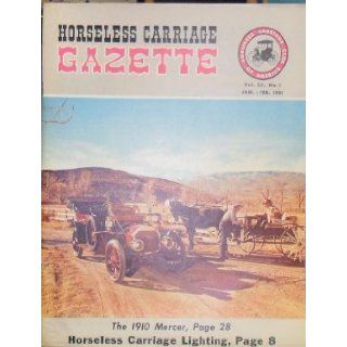 Horseless Carriage Gazette Vol 23#1 Jan 1961   1910 Mercer FRED HAYWARD Books