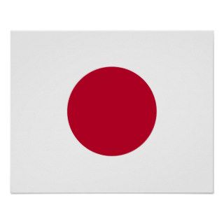 Japan Flag Poster