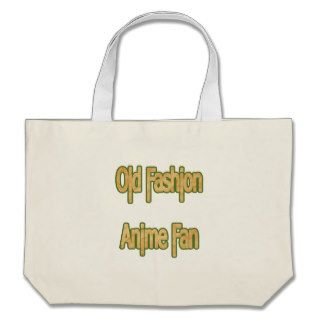 Old Fashion Anime Fan Canvas Bag