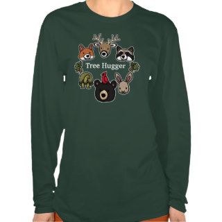 Cute and Friendly Forest Animals Shirt