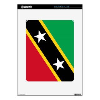 Saint Kitts and Nevis Flag iPad Skin