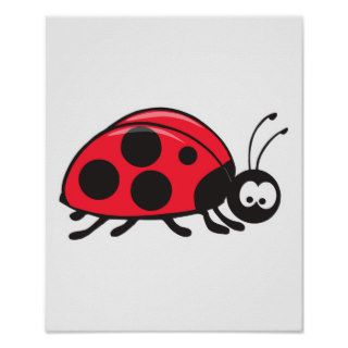cute little ladybug print