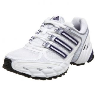 adidas Women's Trembul Running Shoe,White/Indigo/Eggplan,5 M Clothing