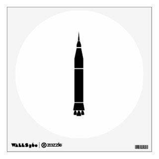 Space Rocket Wall Decals