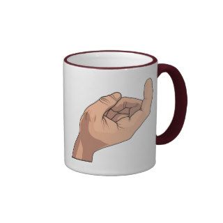 Come Here Hand Sign Gesture Coffee Mugs