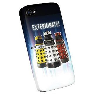 Doctor Who Daleks iPhone 4 Plastic Cover Cell Phones & Accessories