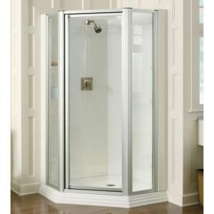 KOHLER Memoirs 27 3/4 in. x 72 in. Neo Angle Shower Enclosure in Matte Nickel DISCONTINUED K 702300 L MX