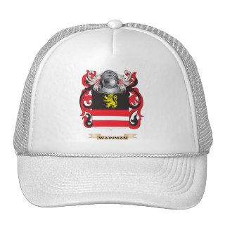 RachelWainman Family Crest (Coat of Arms)s Hats