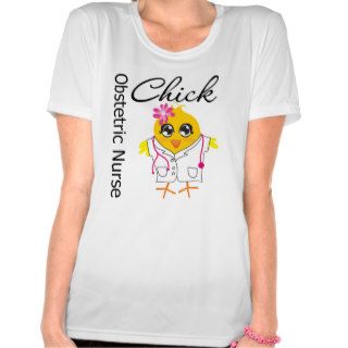 Obstetric Nurse Chick v2 Tshirts