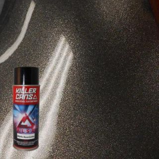 Alsa Refinish 12 oz. Stylin Basecoats Titanium Grey Killer Cans Spray Paint KC ASB 03