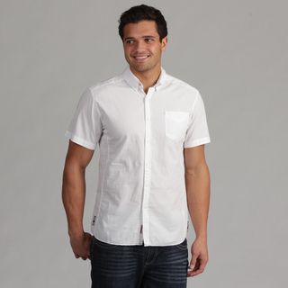 191 Unlimited Men's White Woven Shirt 191 Unlimited Casual Shirts