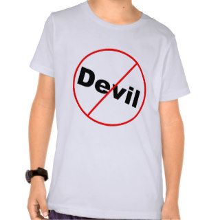 No devil allowed Christian T Shirts