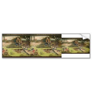 Ford Madox Brown Dalton Collecting Marsh Fire Gas Bumper Sticker