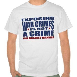 Free Bradley Manning Tshirt