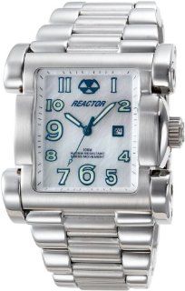 REACTOR Men's 80005 Ion Mother of Pearl Dial Stainless Steel Watch at  Men's Watch store.