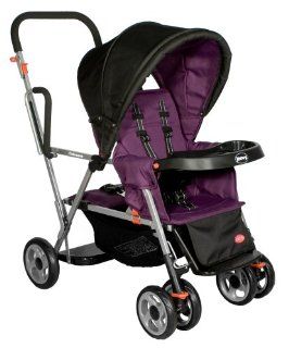 Joovy Caboose Stand On Tandem Stroller, Purpleness  Baby