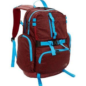 The North Face Trappist Pack Barolo Red Heather/Blue Aster   The North Face Laptop Backpacks Sports & Outdoors