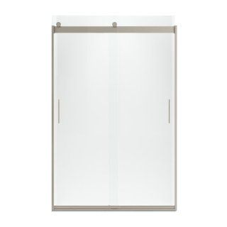 KOHLER K 706008 L ABV Levity Bypass Shower Door with Handle and 1/4 Inch Crystal Clear Glass in Anodized Brushed Bronze    