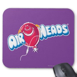 Airheads Headphones Balloon Logo Mouse Pad