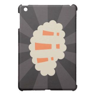 Retro brain with exclamation marks iPad mini covers