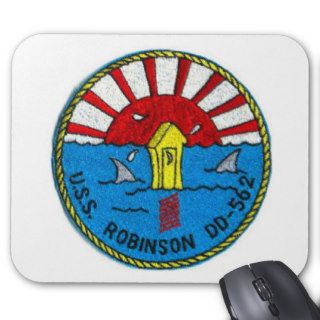 USS ROBINSON (DD 562) MOUSE MATS