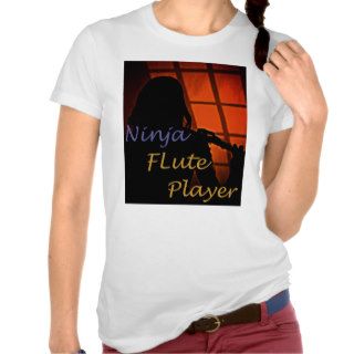 Ninja Flute Player Shirt