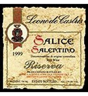2008 Leone de Castris   Salice Salentino Riserva Wine