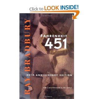 Fahrenheit 451 A Novel Ray Bradbury 9780671870362 Books