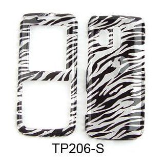 Samsung Messenger R450/R451 (Straight talk) TranparentZebra Print Hard Case/Cover/Faceplate/Snap On/Housing/Protector Cell Phones & Accessories