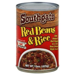 Southgate Red Beans N Rice, 15 Ounce (Pack of 12)  Dried Black Beans  Grocery & Gourmet Food