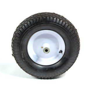 WB 468 K 480/400 x 8 Inch   2 Ply Replacement Wheelbarrow Wheel With Knobby Tread  Lawn Mower Parts  Patio, Lawn & Garden