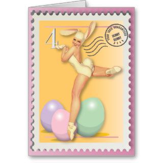 The Kitsch Bitsch  Hippity Hoppity Bunny Pin Up Cards
