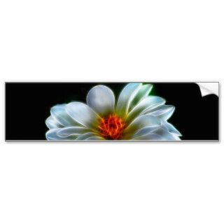 Artistic dahlia and meaning bumper stickers