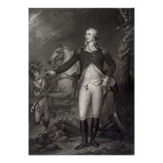 George Washington at Trenton poster/print