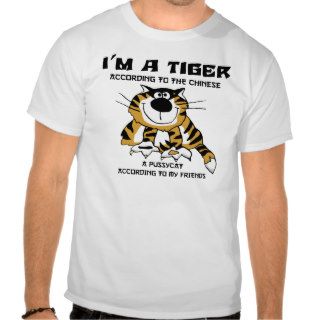 Funny Chinese Zodiac Tiger T Shirt