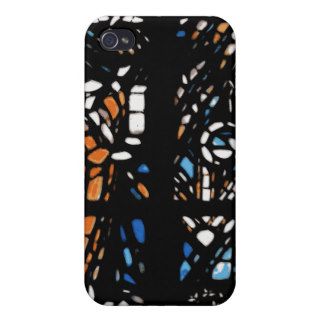 Nativity Nearly Abstract Stained Glass Style iPhone 4/4S Case