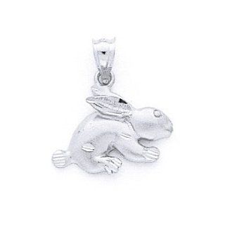 Sterling Silver Bunny Pendant Jewelry