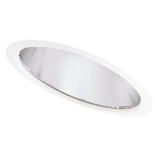 Halo Recessed 455H 6 Inch Trim for Slope Ceiling with Haze Reflector   Close To Ceiling Light Fixtures  