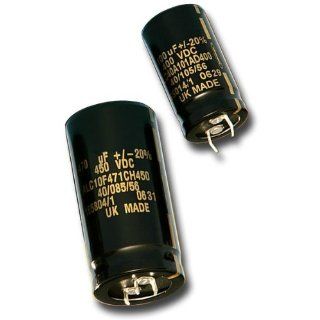 Aluminum Electrolytic Capacitors   Snap In 400volts 470uF 20% Electronic Components