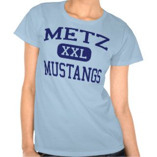 Metz   Mustangs   Junior   Manassas Virginia T Shirts