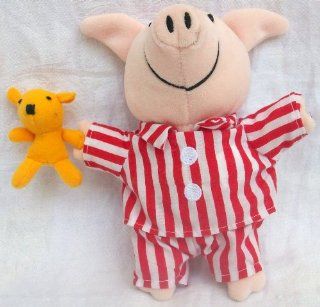 Piggy Wiggy and Teddy, Goodnight Piggy Wiggy 6" Plush Doll Toy Toys & Games